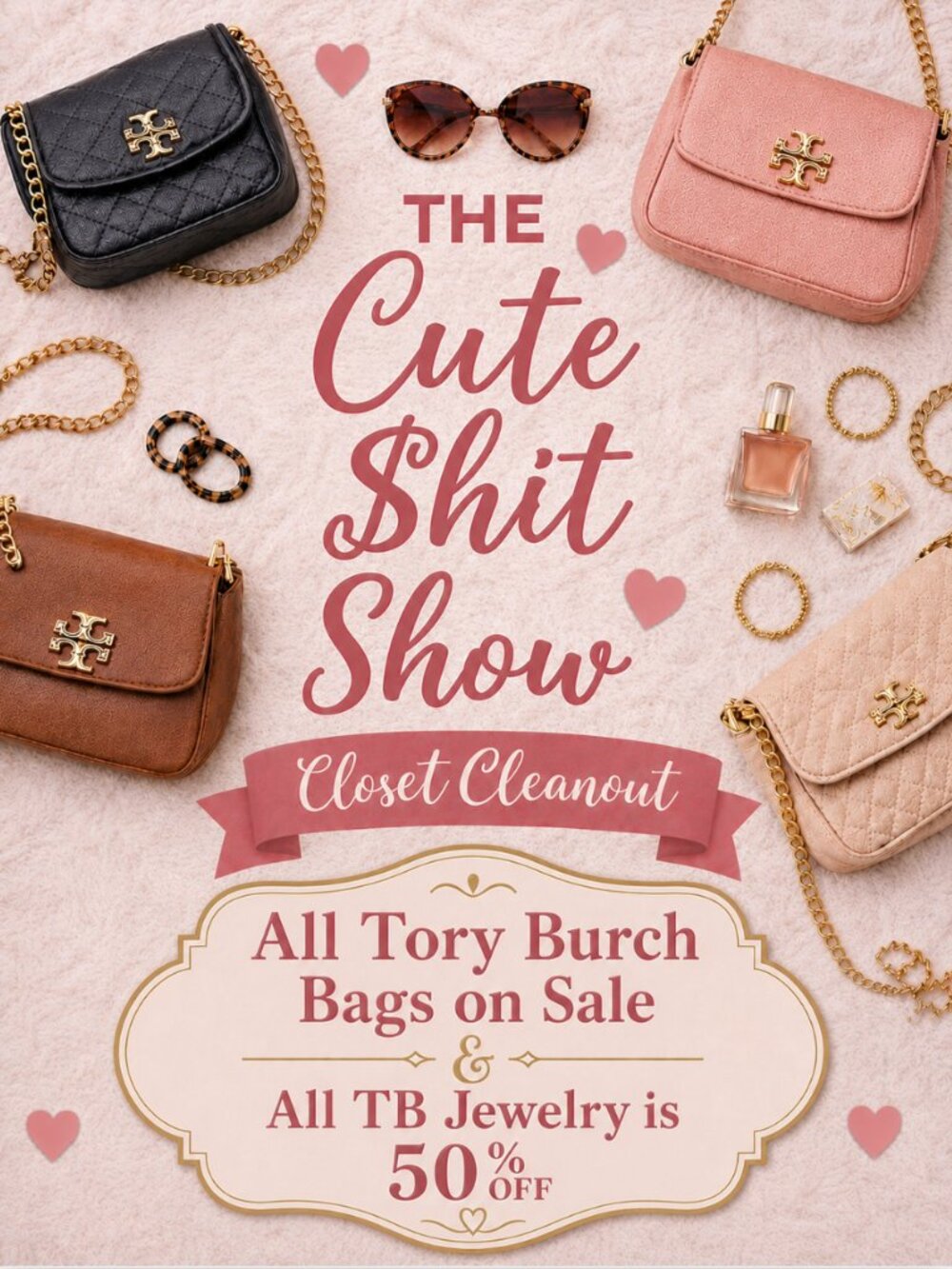Tory Burch Bag & Jewelry Sale @ The Cute $hit Show!